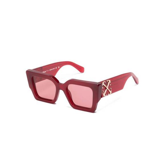 NWT Off-White Catalina Burgundy Cat Eye 55mm Sunglasses